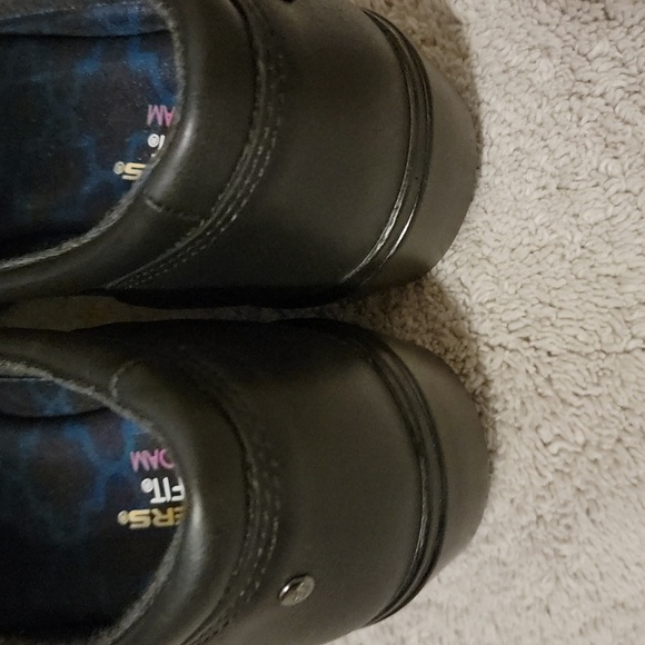 Skechers Black Relaxed Fit Slip-Ons - Picture 4 of 8